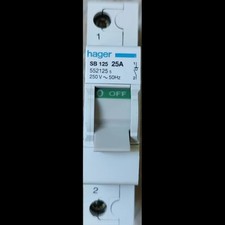 Hager SB125V Interruttore con luce 1P 25A 250V