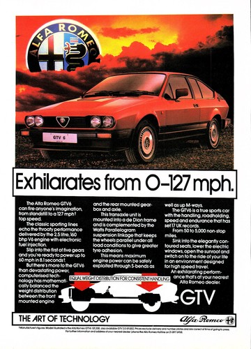 Original 1984 advert - 1984, alfa