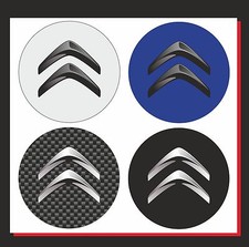 adesivi Tipo CITROEN  per cerchi auto 4 PEZZI