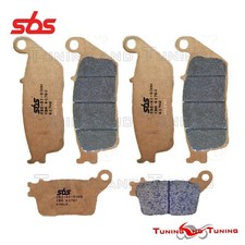 Pastiglie Freno Anteriore SBS+Posteriore PER HONDA CBR 600 F 2011 2012 2013 13