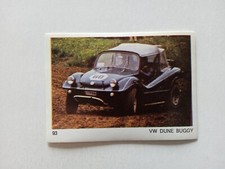 FIGURINA 300 ALL'ORA AUTO MOTO ED. SUPER RAF 1974 VW DUNE BUGGY n 93 CON VELINA