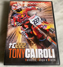 DVD "TONY CAIROLI VELOCITA' FANGO E GLORIA" MOTOCROSS RARO F.C. ED. VENDITA ITA