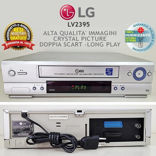 Videoregistratore vhs - vhs, lg