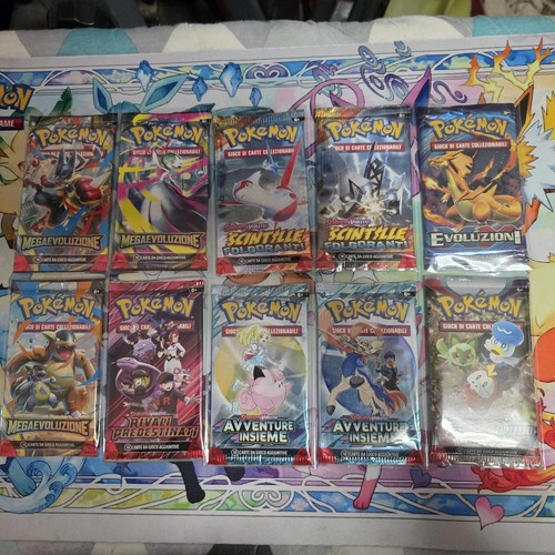 Pokemon bustine pacchetti - bustine,