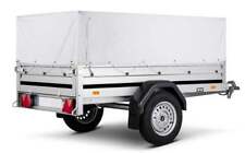 Telo copertina per sovrasponde a rete grigio per rimorchi Ellebi LBC3150 e BASIC