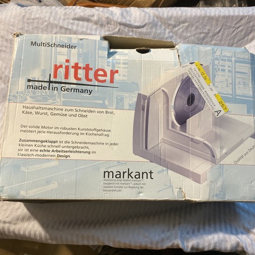 Ritter affettatrice - ritter,