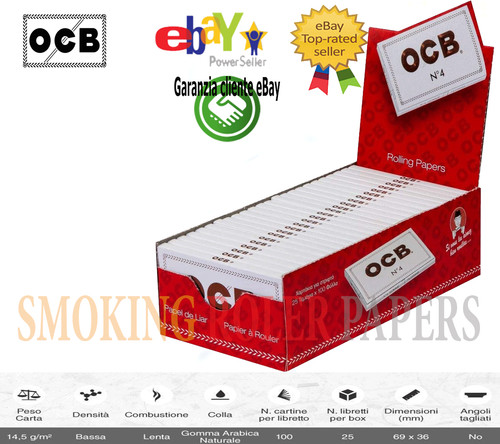 Cartine ocb bianche - bianche, corte