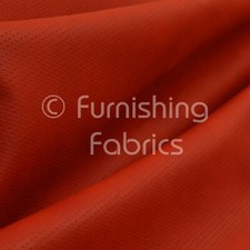 Tessuto tappezzeria sedili camper furgone ecopelle rosso traforato morbido testurizzato