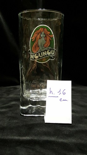 Bicchiere birra nounou anni - bicchiere,