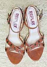 Scarpe donna con tacco zeppa