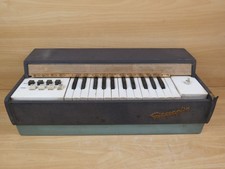 vecchia PIANOLA giocattolo GIACCAGLIA CASTELFIDARDO vintage elettrica legno di