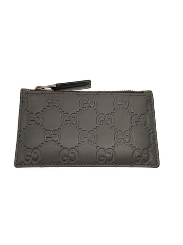 Gucci porta carte pelle grigio - gucci,