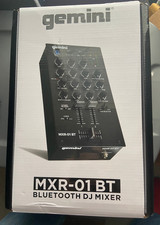 Gemini MXR-01BT Mixer per DJ a