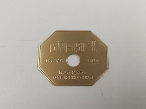 Distintivo batteria gretsch - distintivo,