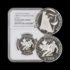 SAN MARINO. 1988, 500 Lire