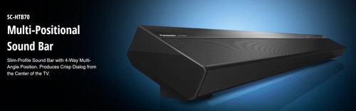 Soundbar panasonic schtb70 - soundbar, 2.1
