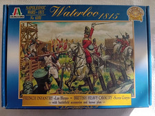 Lotto Battaglia di Waterloo Italeri Waterloo 1815 Revell 1/72 - 7 set completi