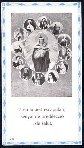 Santino antico madonna - de,