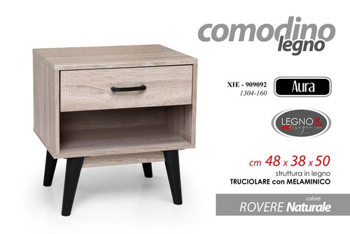 Comodino moderno cassetto - comodino,