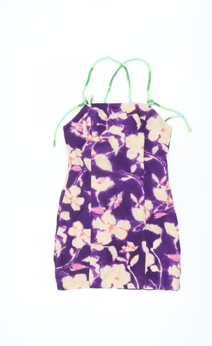 Zara vestito donna viola - zara,