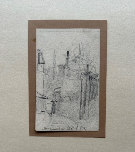 Disegno 1891 montmartre - 1891,