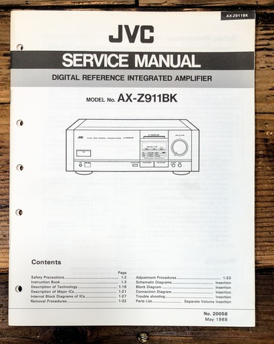 Jvc z911 amplificatore - jvc,