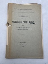 Recherches sur la noblesse de