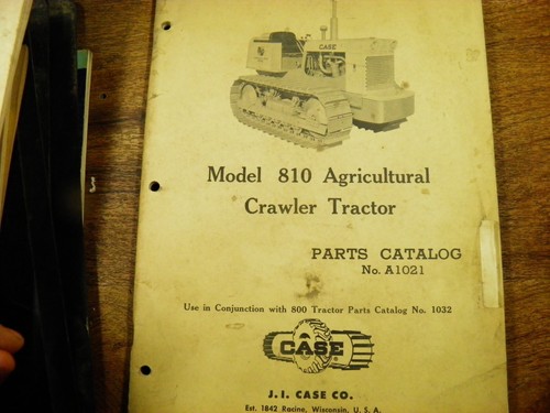 Case 810 catalogo - case,