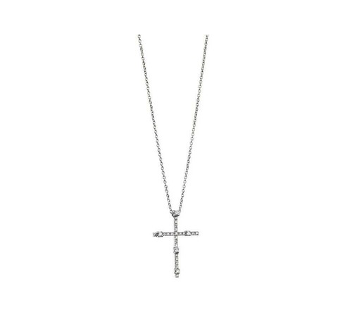 Collana croce damiani notte - croce,