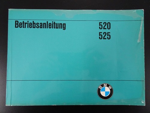 Manuale bmw serie - e12, 520