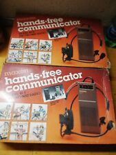 DUE MAXON HANDS FREE COMMUNICATOR 49-S FM TWO-WAY RADIO 