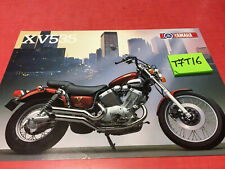 Yamaha XV535 Virago XV 535 Brochure Catalogo Prospectus Moto 535XV