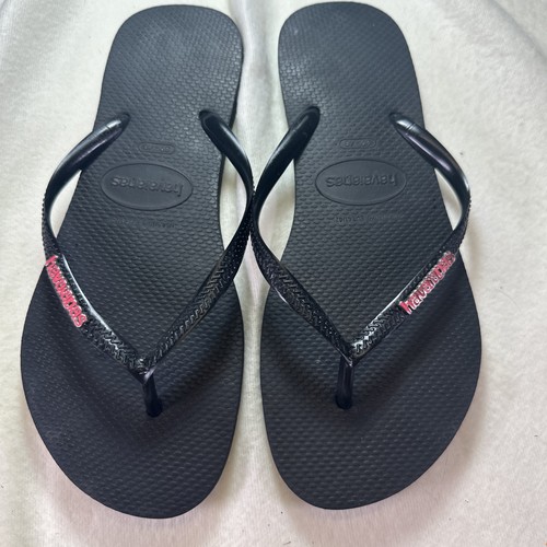 Havaianas slim black pink - havaianas,