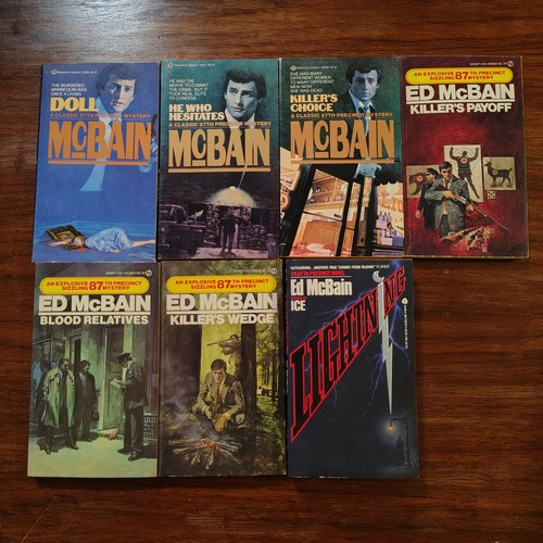 Mcbain book lot - ed,