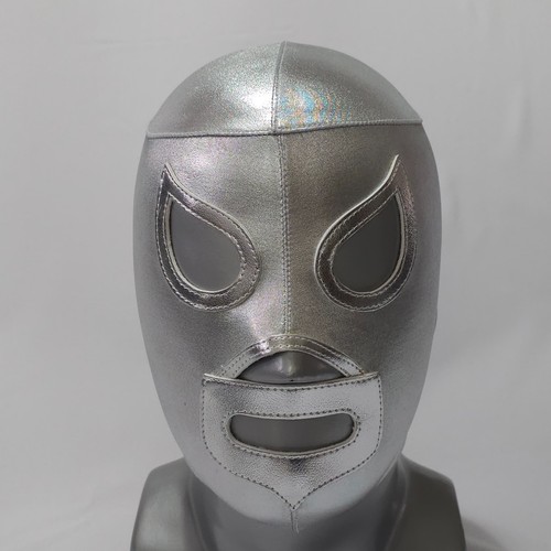Maschera wrestling argento - maschera,