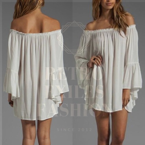 Abito blusa top - , chiffon