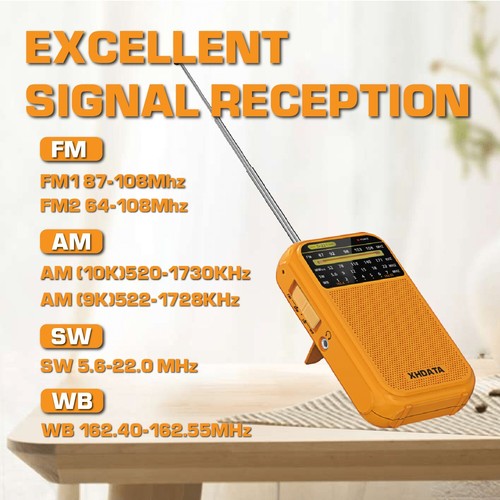 Xhdata d221 pocket radio - pocket, fm