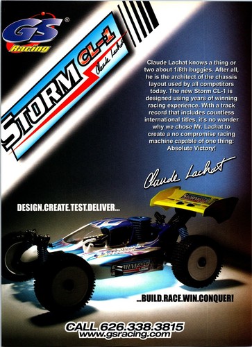 Storm racing claude - storm, cl-1