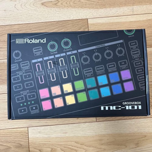Roland 101 groovebox - roland, mc-101