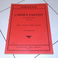 Spartito CARMEN FANTASY after
