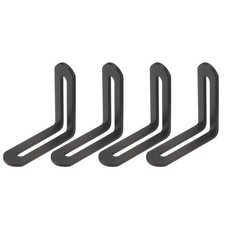 4 Pezzi Staffe Metalliche per