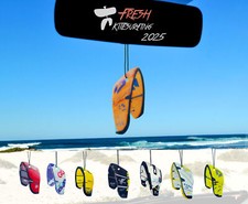 Deodorante per auto Kiteboarder regalo Kites - Zephyr Rush Fresh...
