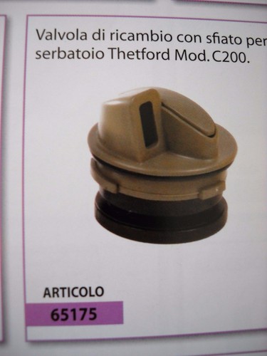 65175 valvola ricambio con - 65175,
