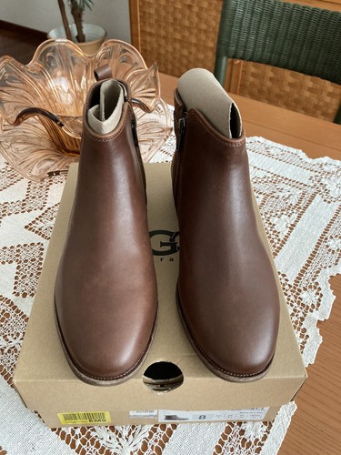 Stivaletti cuoio ugg - stivaletti,