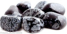 Ossidiana fiocco neve mis - ossidiana,