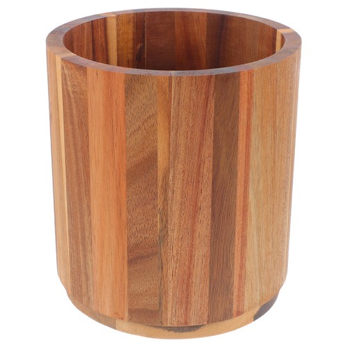 Porta bacchette in legno - ,