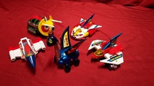 SET 5 giocattoli pressofusi vintage giapponesi Popy Gaiking Nesser, Bazoler e altri! 