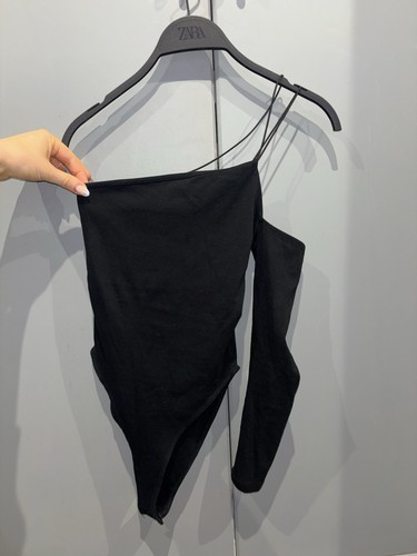 Body asimmetrico zara - asimmetrico, nero