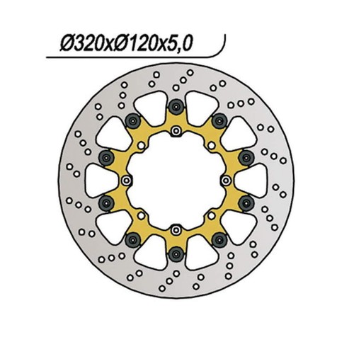 Disco freno 722 - disco,