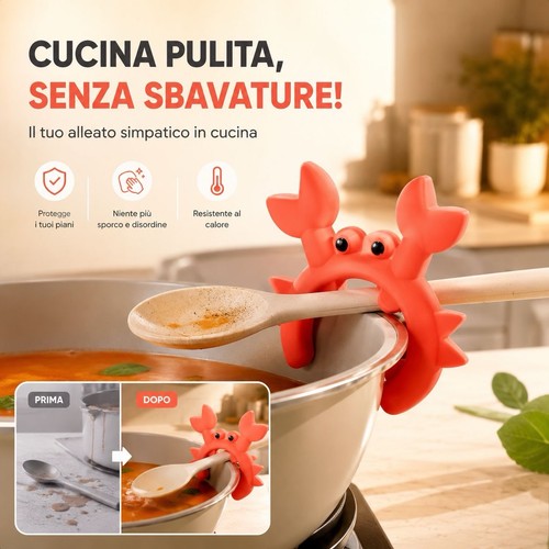 Granchietto porta mestolo - granchietto,